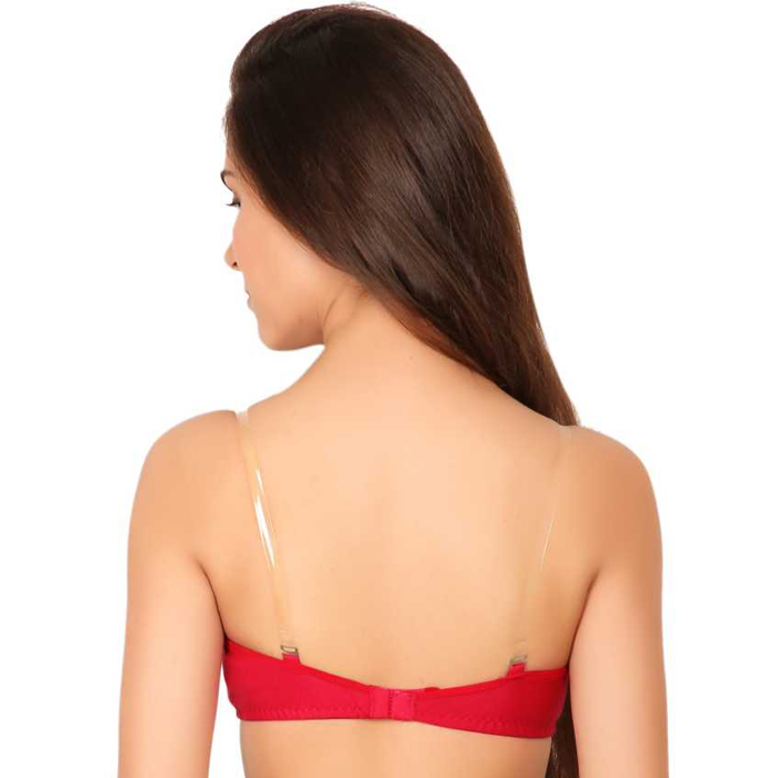 3 Pairs Clear Transparent Back Regular Bras – CHELVY – Lingerie India / Bra  / Panty / Nightwear